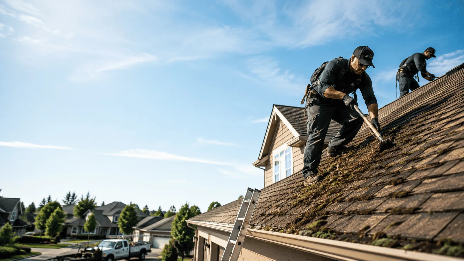 Roof Moss Removal in Clear Fork, WV near me